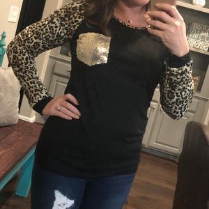 Leopard and Sequins